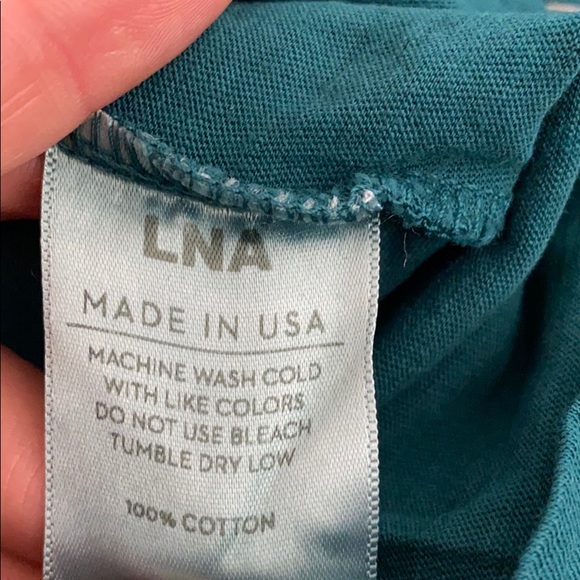 🆕LNA avalanche tee green top - Picture 12 of 13